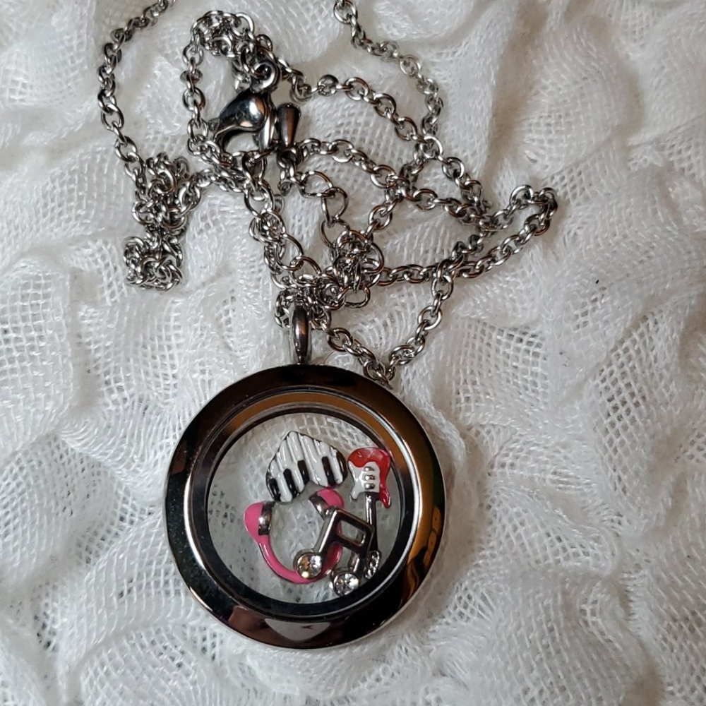 Music themed locket